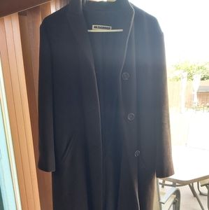 Wool trench coat